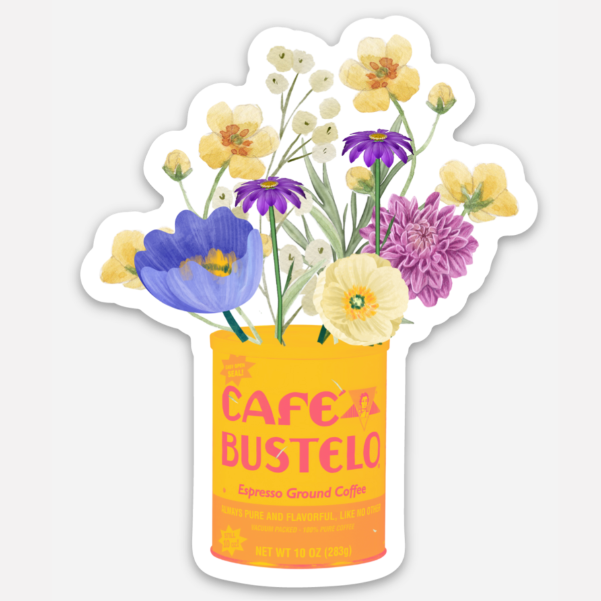 Cafe Bustelo Sticker