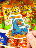 Cheeto Gecko Sticker