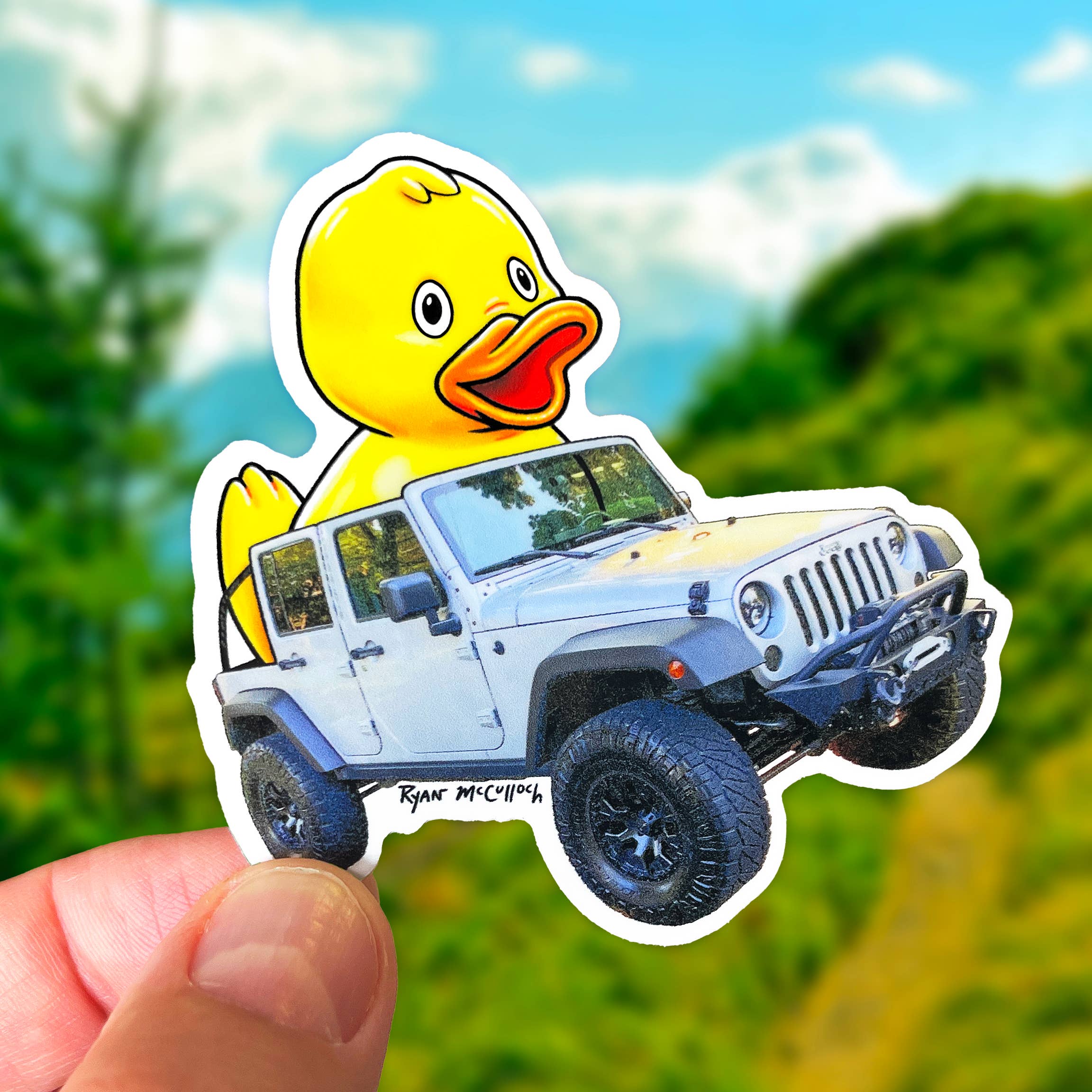 Rubber Ducky Driving Sticker