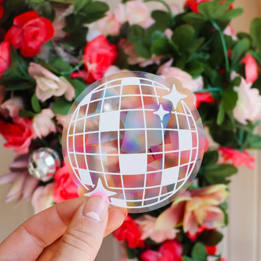 Disco Suncatcher Sticker