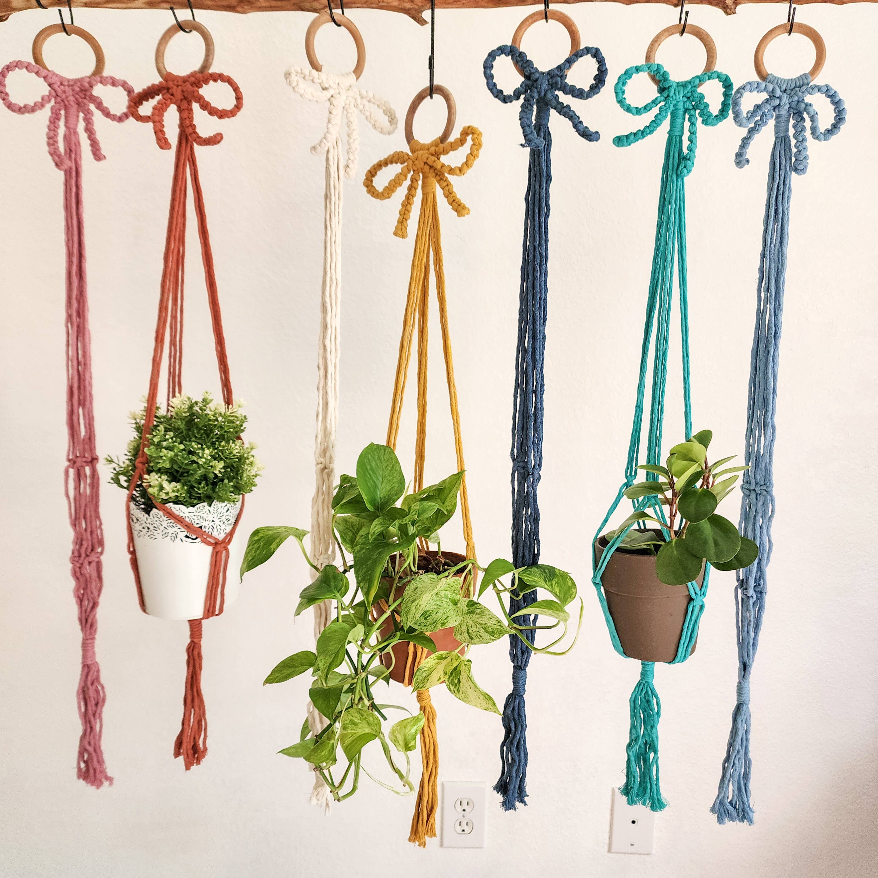 Crochet Indoor Planter Hanger