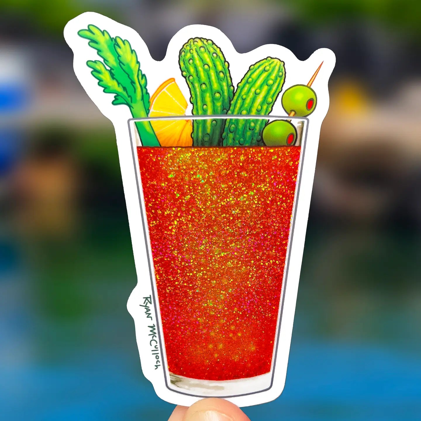 Bloody Mary Sticker