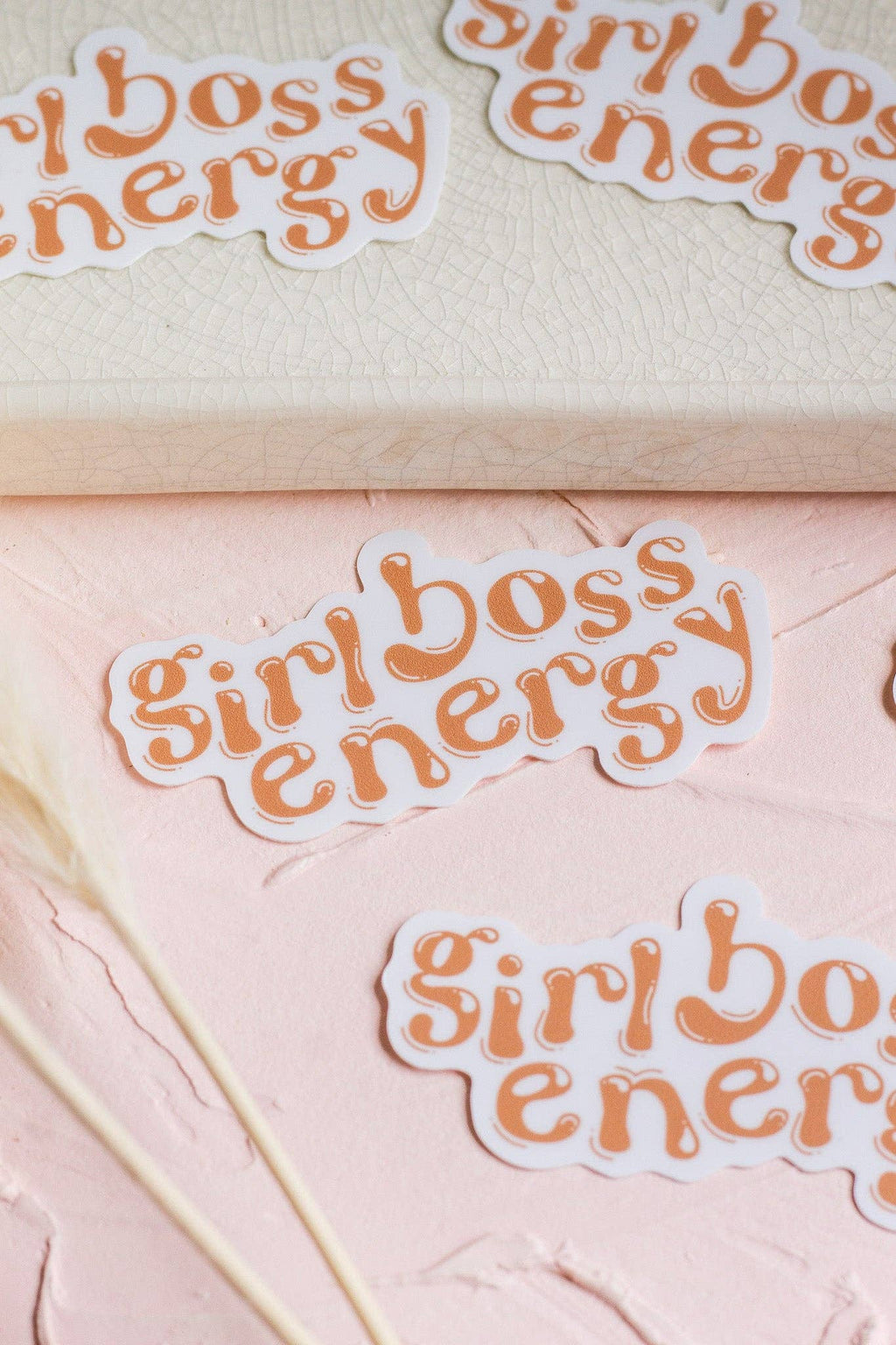 Girl Boss Energy Sticker