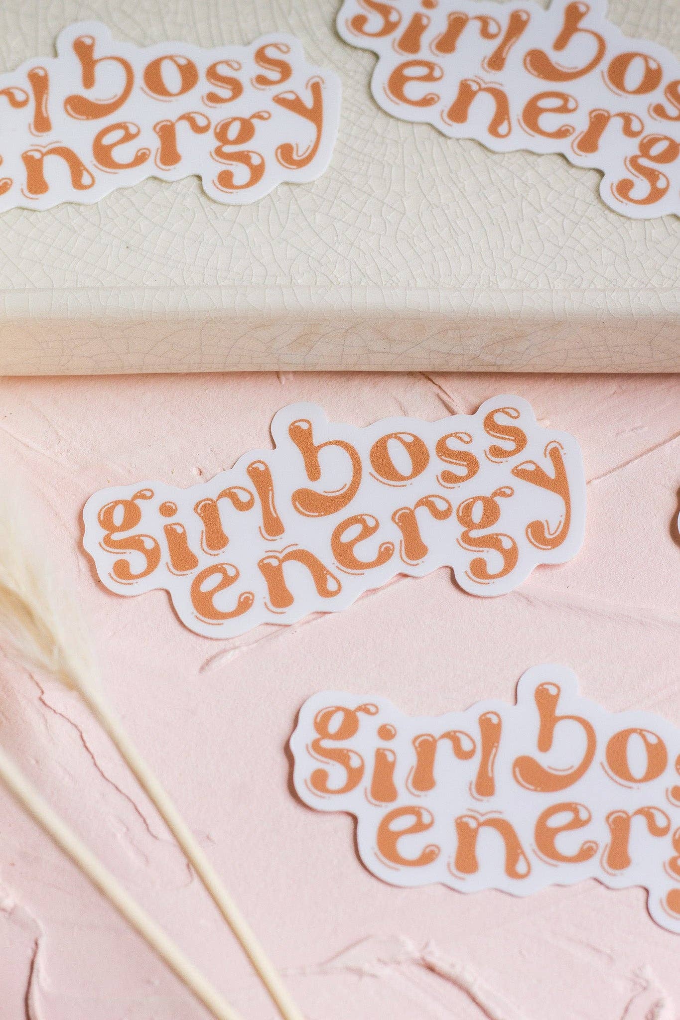 Girl Boss Energy Sticker