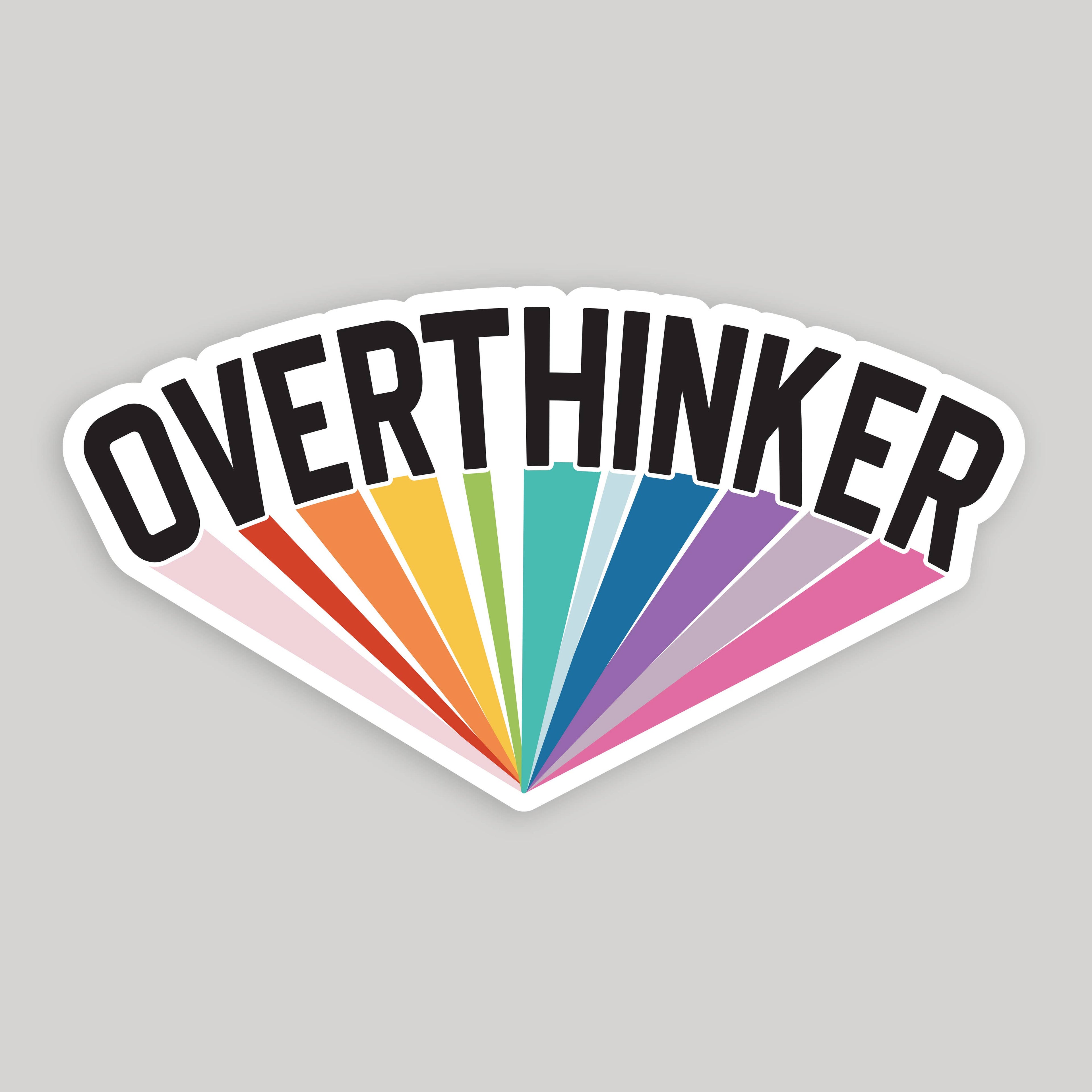 Overthinker Sticker