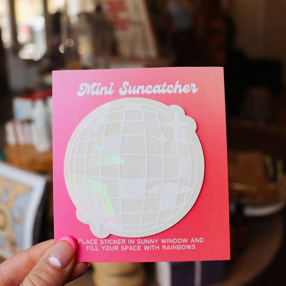 Disco Suncatcher Sticker