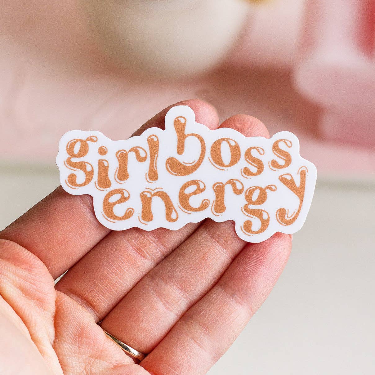 Girl Boss Energy Sticker