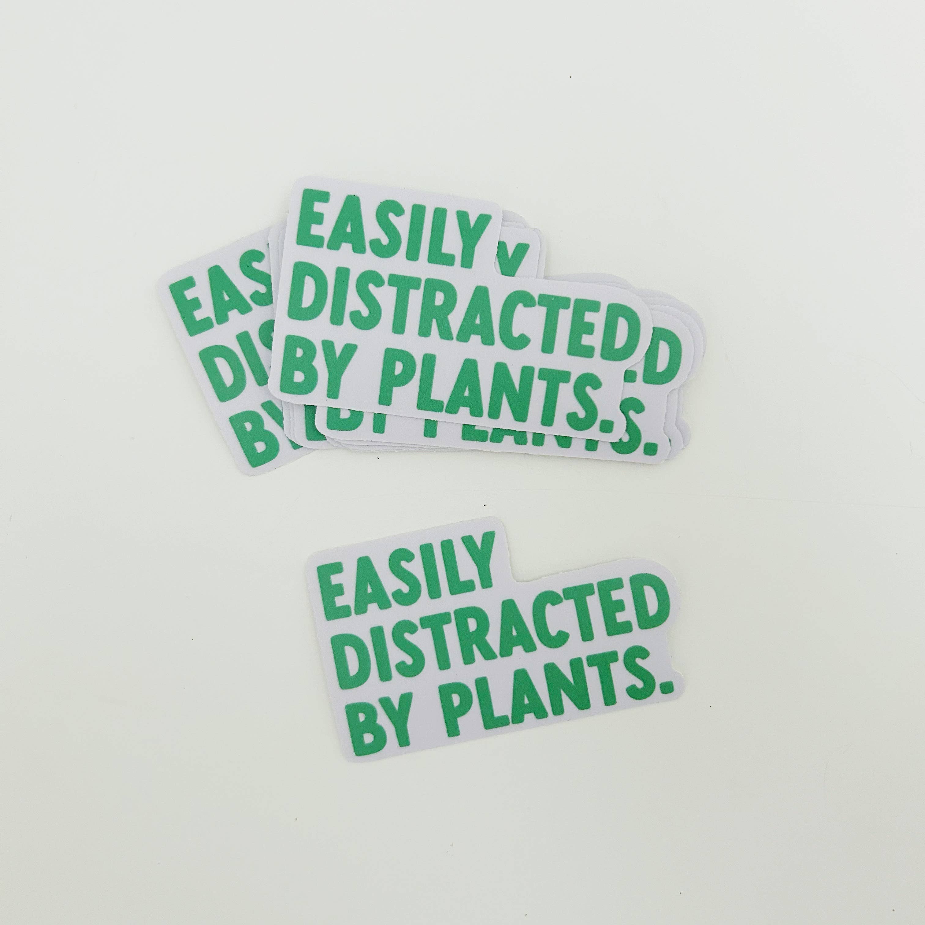 Easily Distracted by Plants Sticker