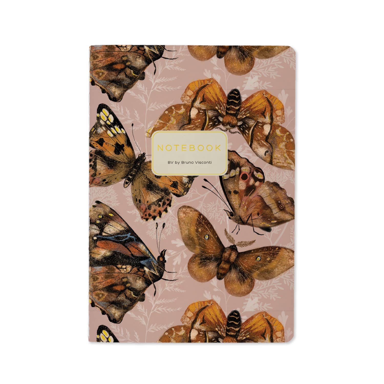 Butterflies on Blush Notebook
