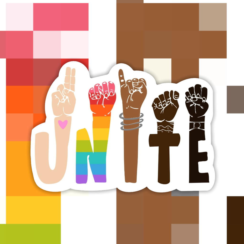 Unite ASL Sticker