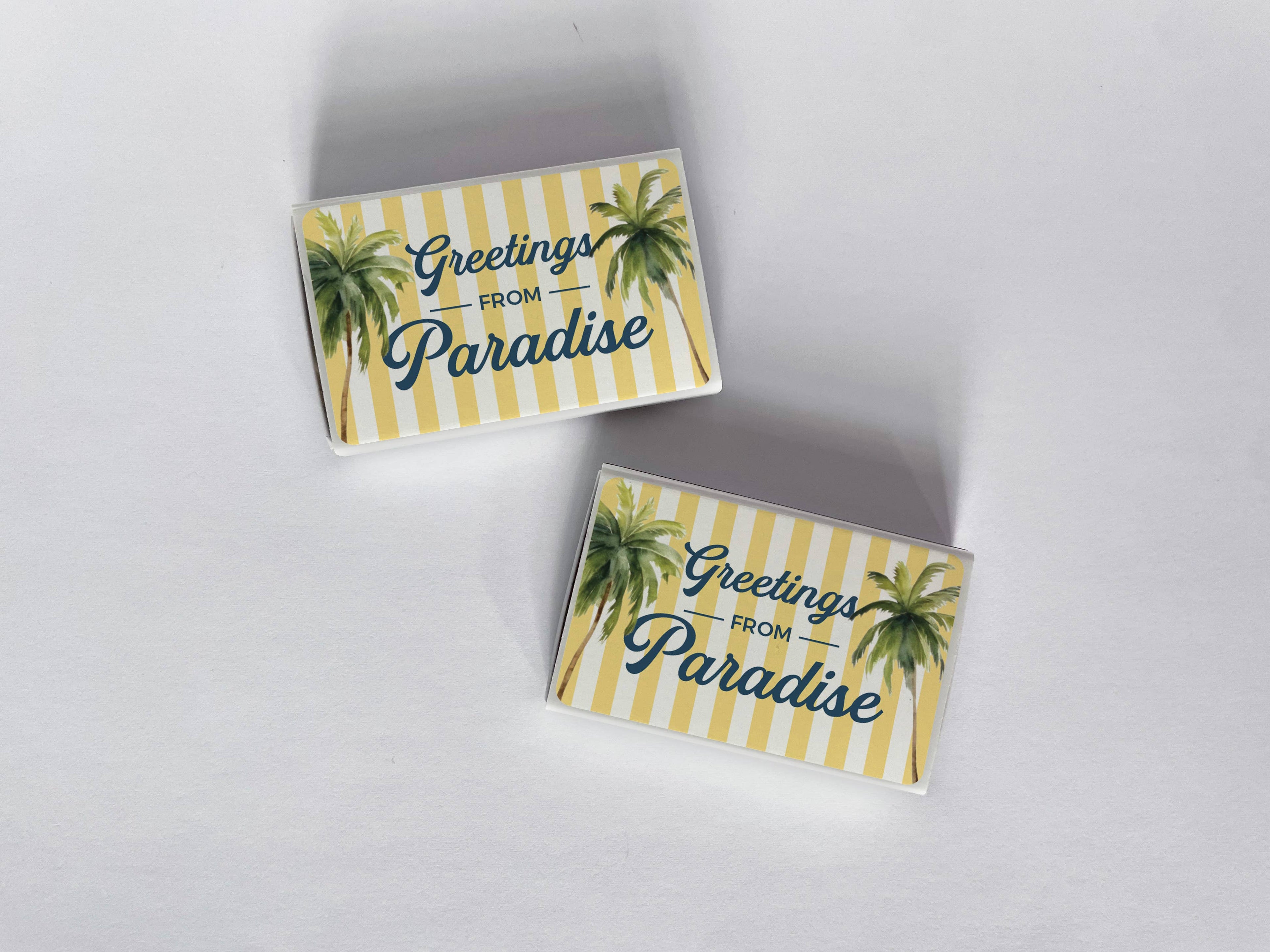 Greetings from Paradise Matchbook