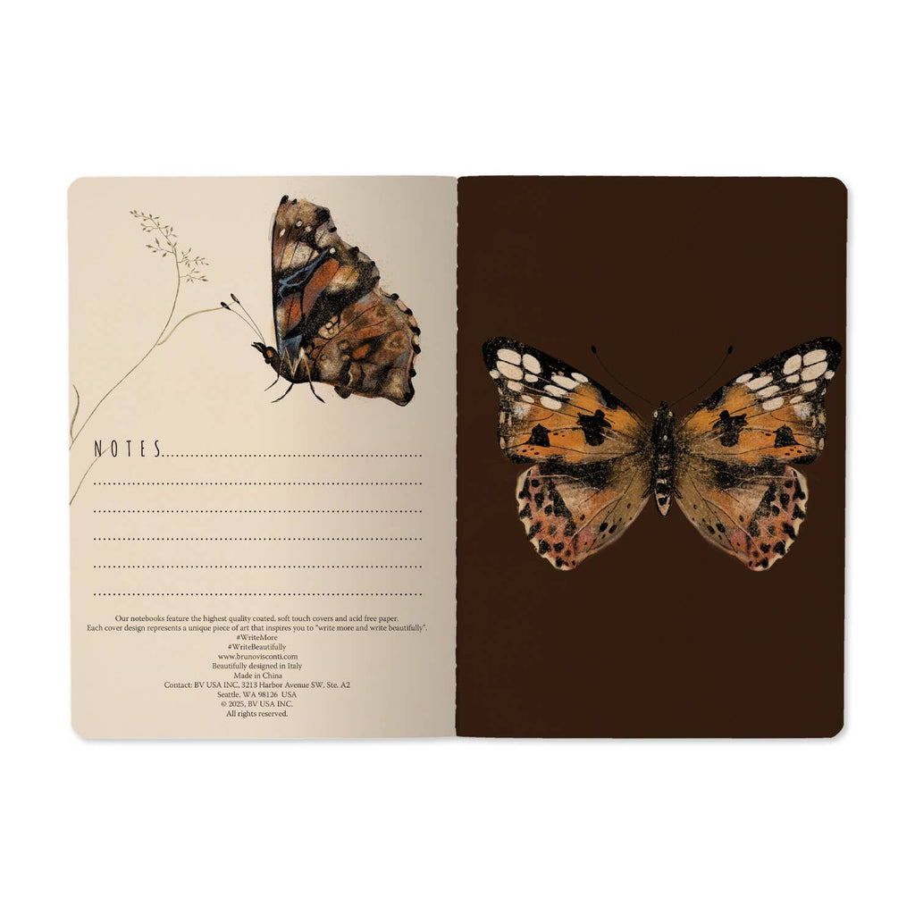 Butterflies on Blush Notebook