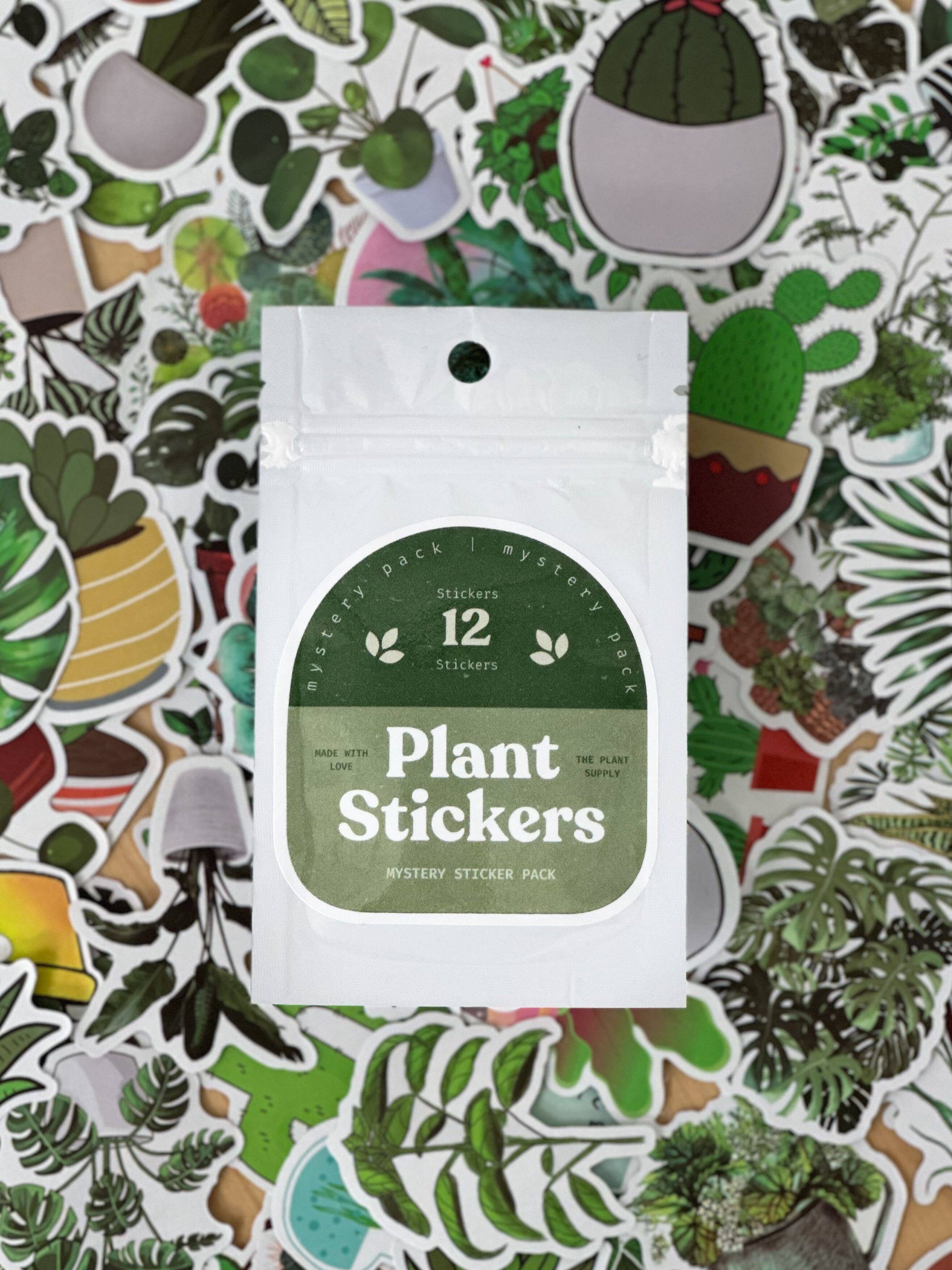 Houseplant Sticker Mystery Pack