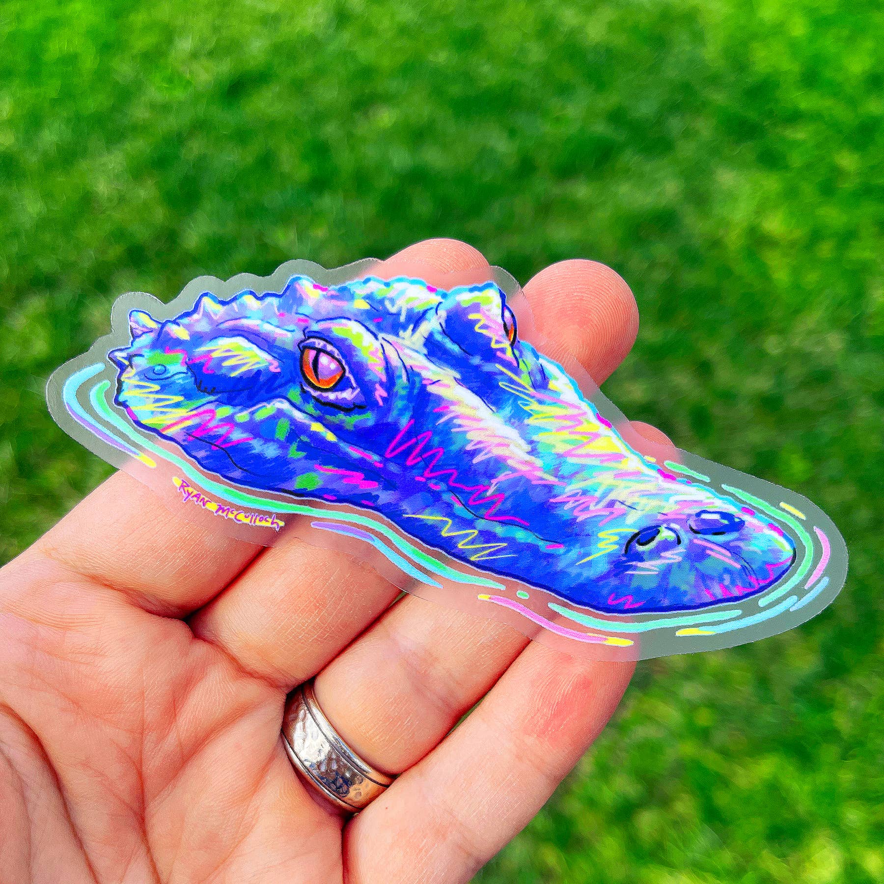 90's Gator Sticker