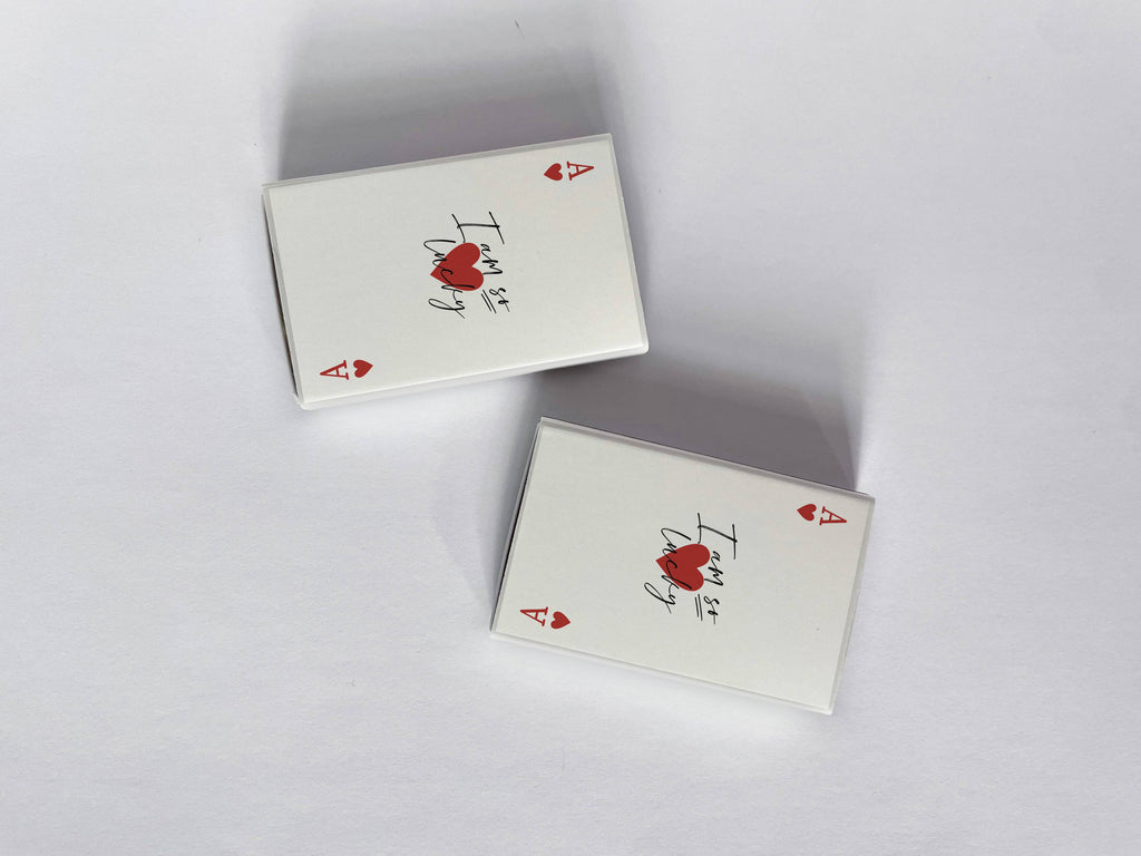 I Am So Lucky Matchbook