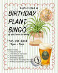 Birthday Plant Bingo @ Wulfaven Brewing