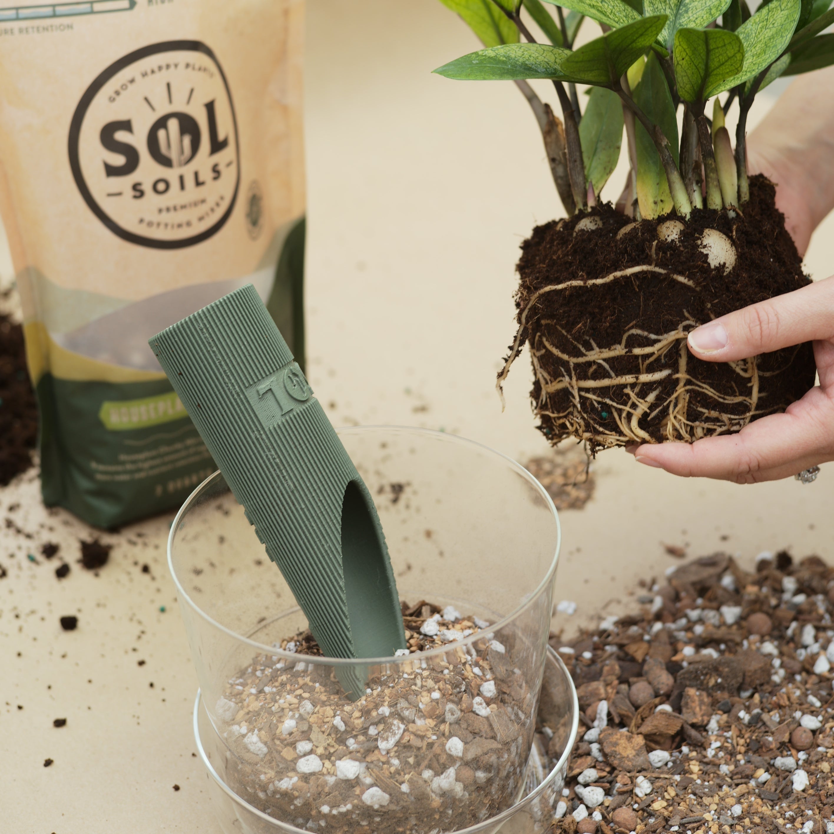 Sol Houseplant Chunky Mix