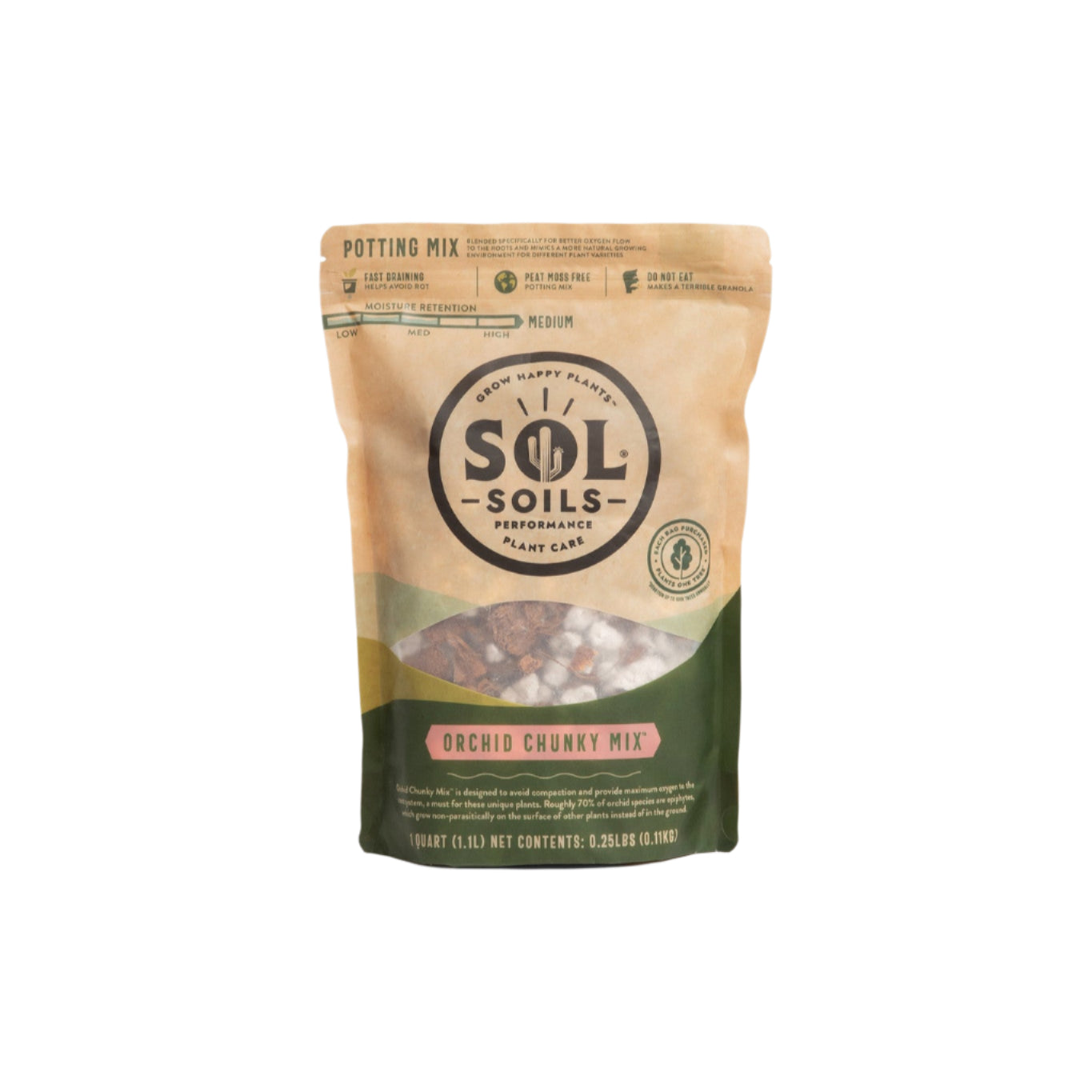 Sol Orchid Chunky Mix