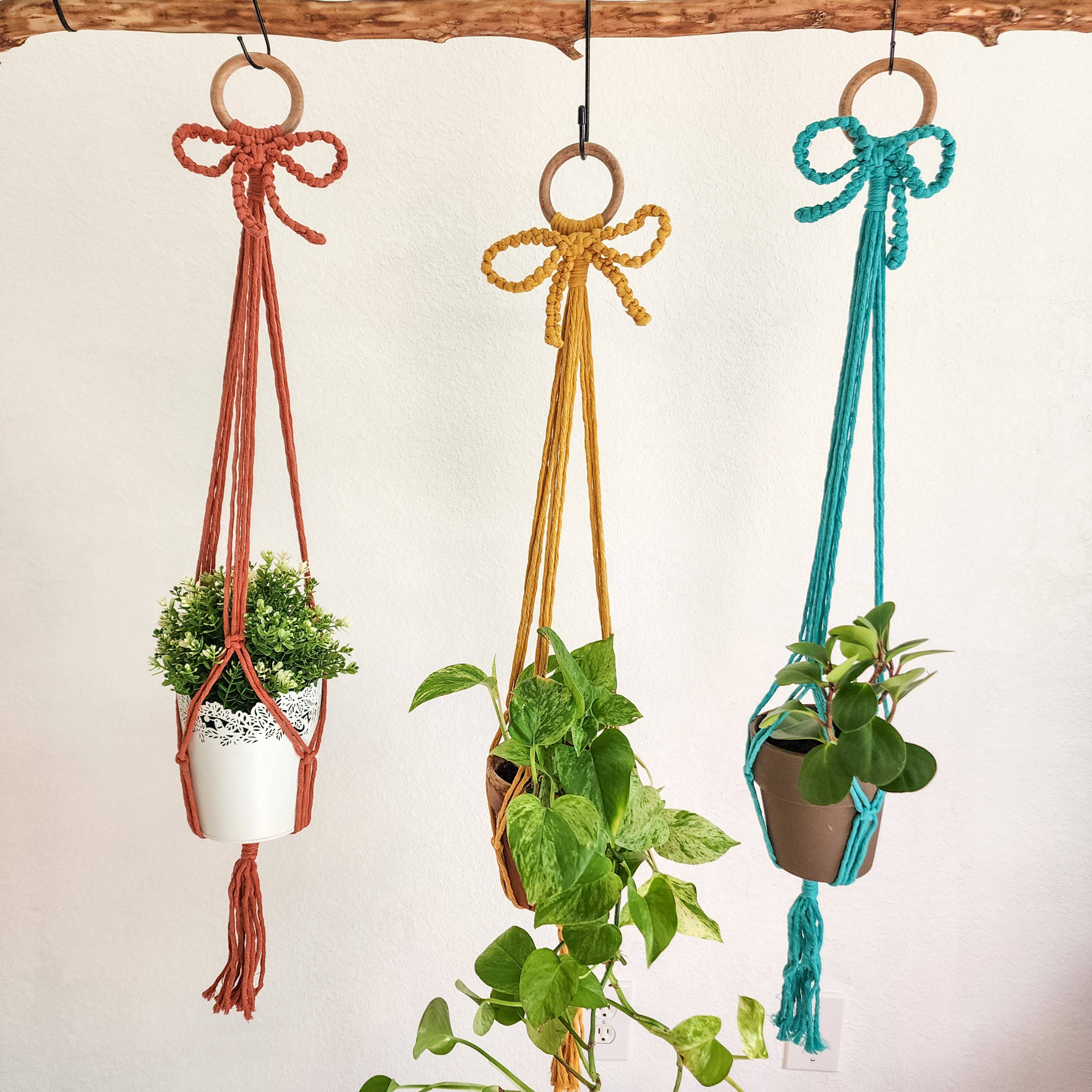 Crochet Indoor Planter Hanger
