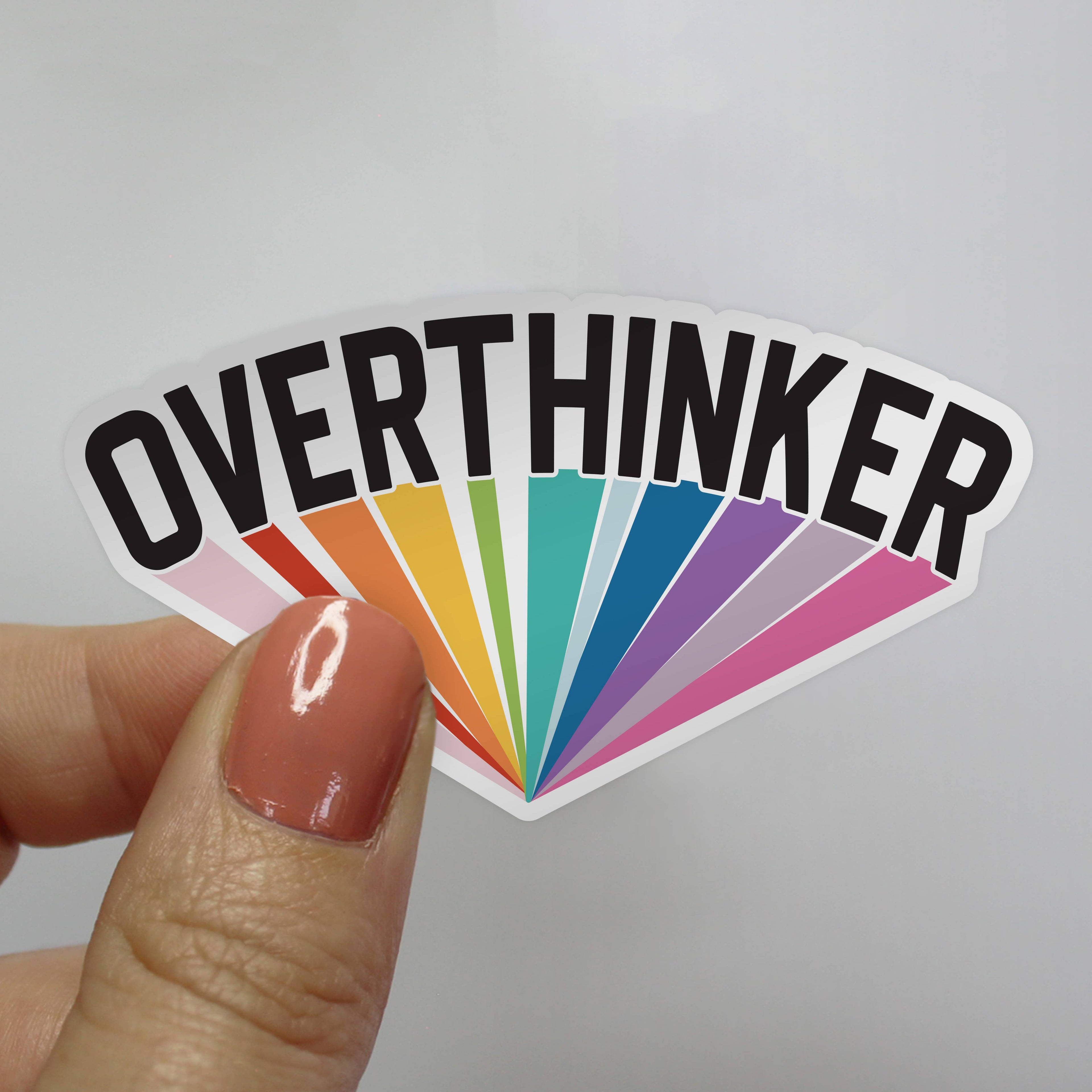 Overthinker Sticker