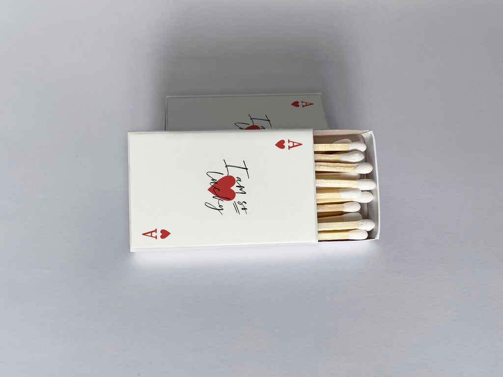 I Am So Lucky Matchbook