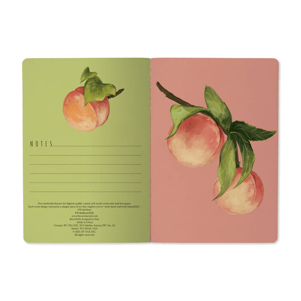 Peaches on the Tree Notebook