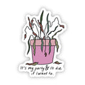It's My Party Sticker