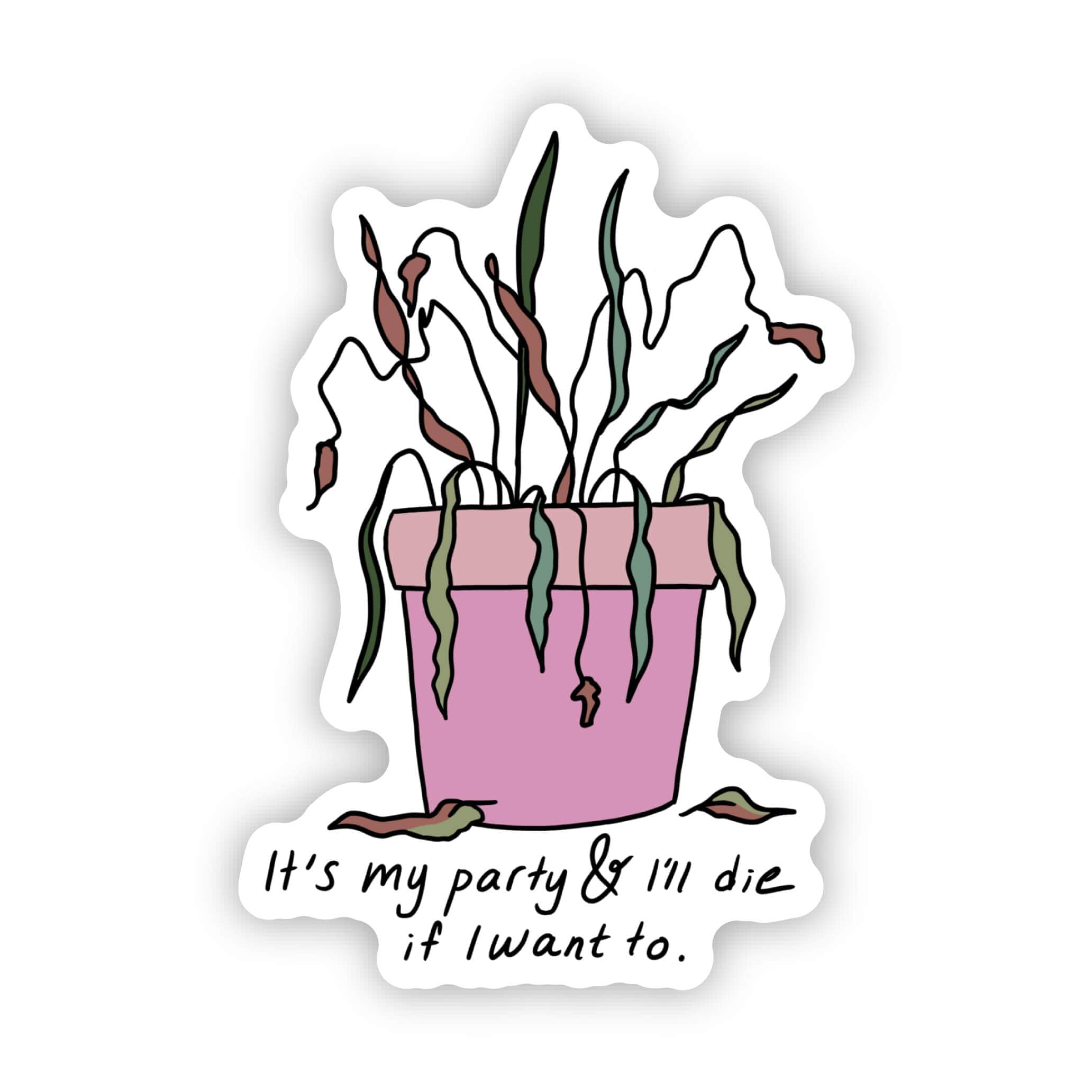 It's My Party Sticker