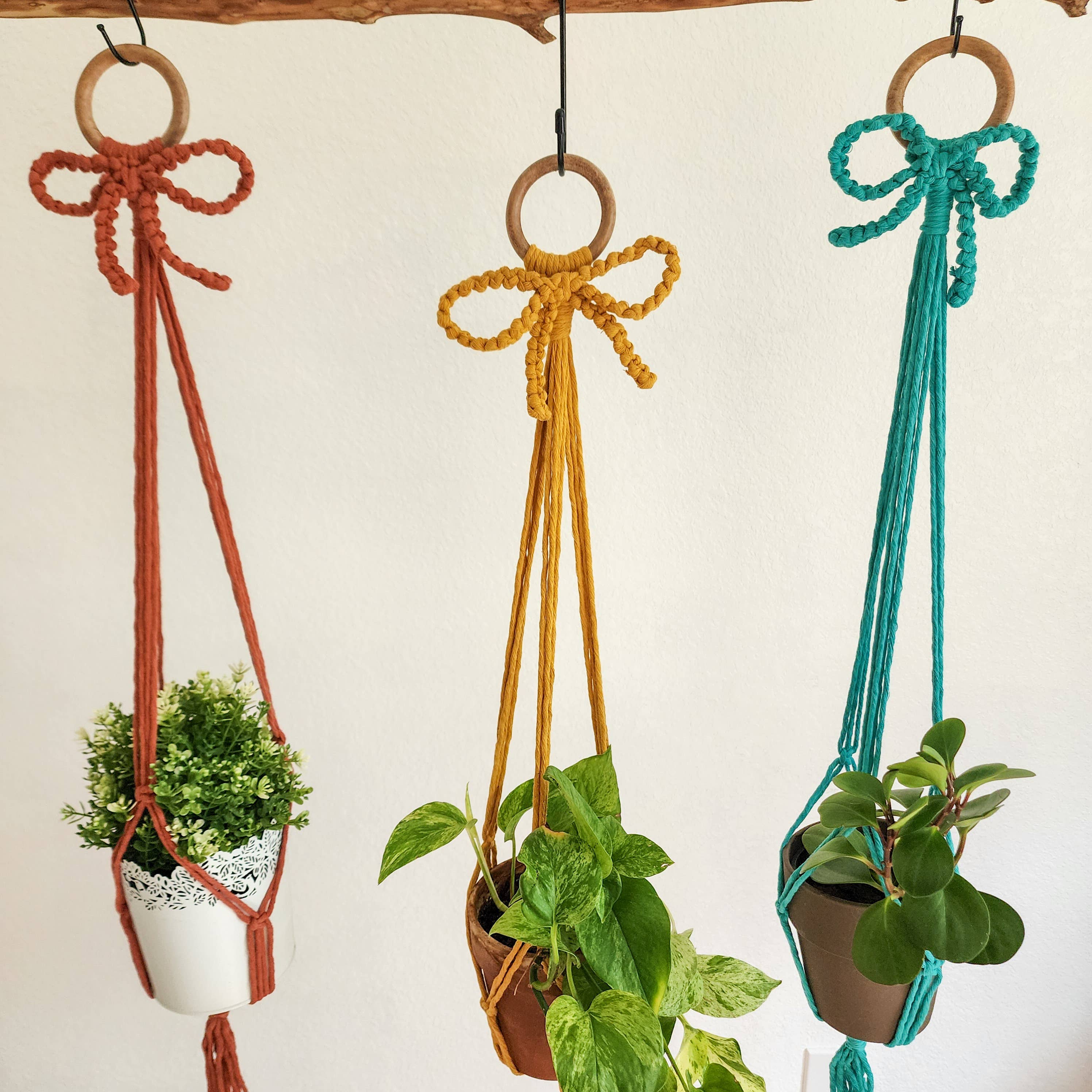 Crochet Indoor Planter Hanger