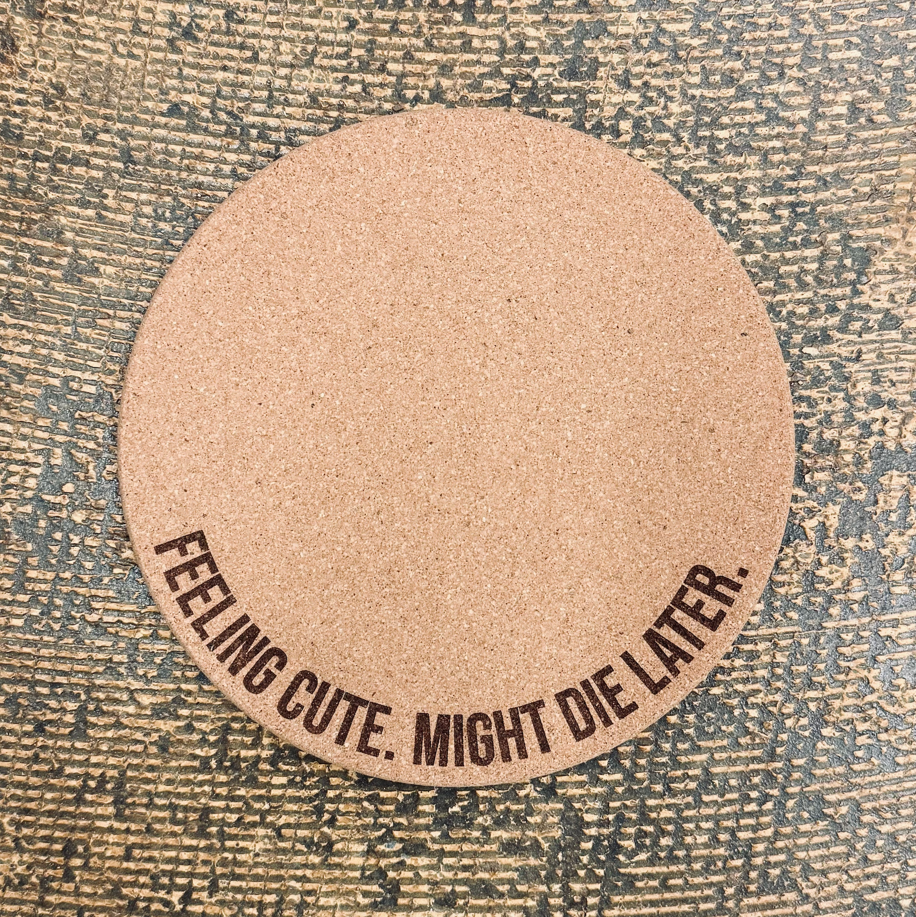 Feeling Cute. Might Die Later Plant Mat