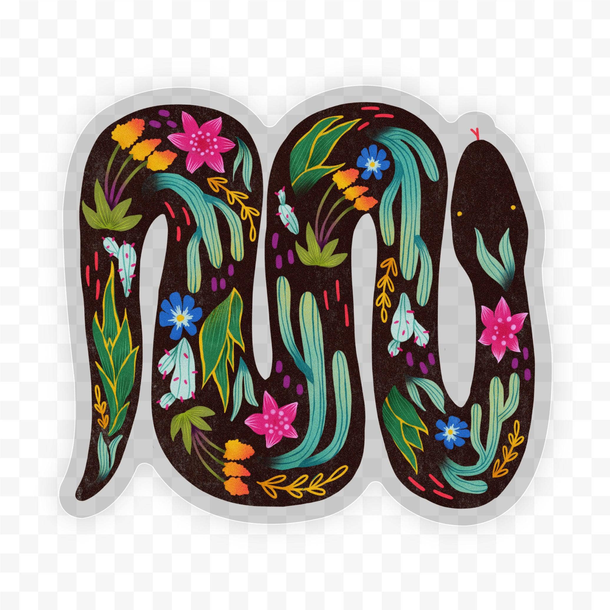 Desert Snake Sticker